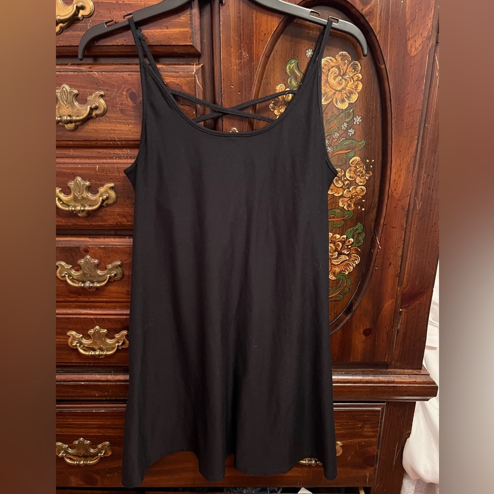 Black sleepwear dress